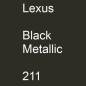 Preview: Lexus, Black Metallic, 211.